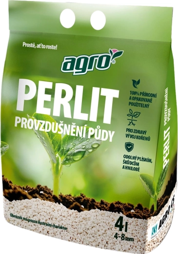 Perlit pentru cultivarea plantelor 4 l AGRO