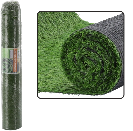 Gazon sintetic 1 × 5 m, înălțime 30 mm