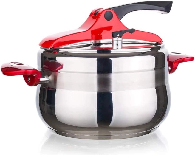 Oală sub presiune GRANDE Red 5L