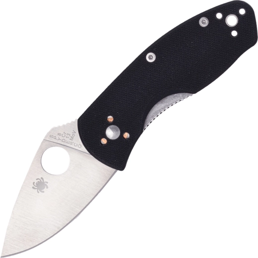 Spyderco Ambitious cuțit de buzunar 5,7 cm, negru, G10