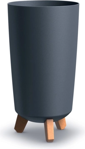 Ghiveci Gracia Tubus Slim 19,5 cm antracit