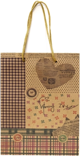 Pungă cadou Love 15 × 6 × 20 cm