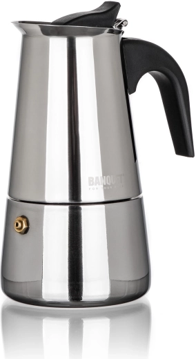 Cafetieră moka din inox MIA 4 cești