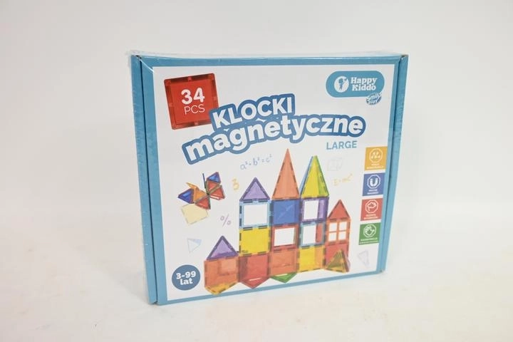 Cărămizi magnetice de construcție SmilyPlay 34 buc.