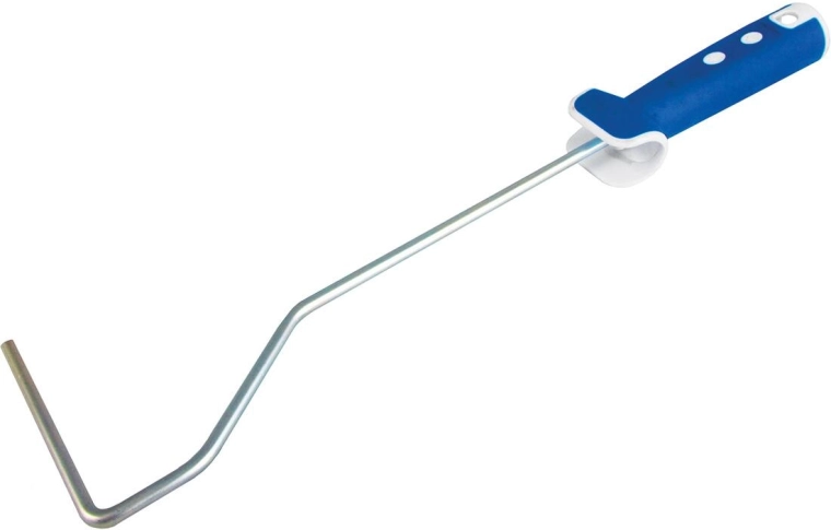 Mâner cauciucat pentru trafalet de 100 mm, diametrul axului 6 mm, lungime 390 mm