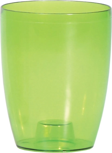 Ghiveci pentru orhidee Prosperplast Coubi orchid 13 cm verde transparent