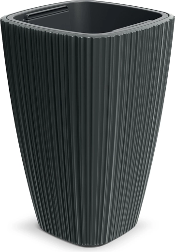 Ghiveci ORO 39 cm gri închis