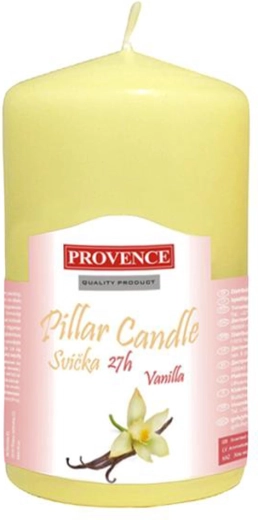 Lumânare parfumată din parafină, cilindru vanilie 6 × 11,1 cm