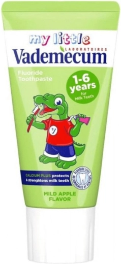 Vademecum Junior măr pastă de dinți pentru copii 0–6 ani 50 ml