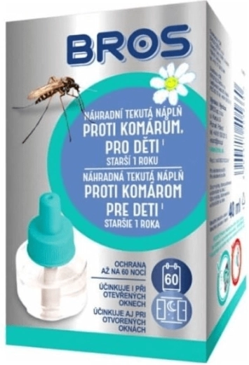 Bros rezerve lichide împotriva țânțarilor pentru copii