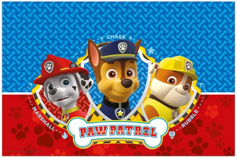Față de masă din plastic pentru copii Paw Patrol 120 × 180 cm