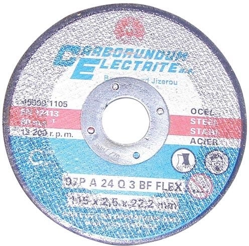 Disc de tăiere pentru oțel și inox 115 × 1,0 × 22,2 mm