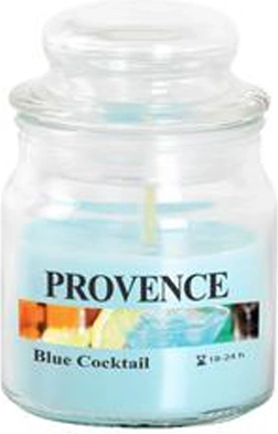 Lumânare parfumată în pahar Provence Blue Cocktail 24 ore