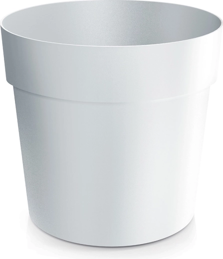 Ghiveci alb Grower 15,9 cm, plastic
