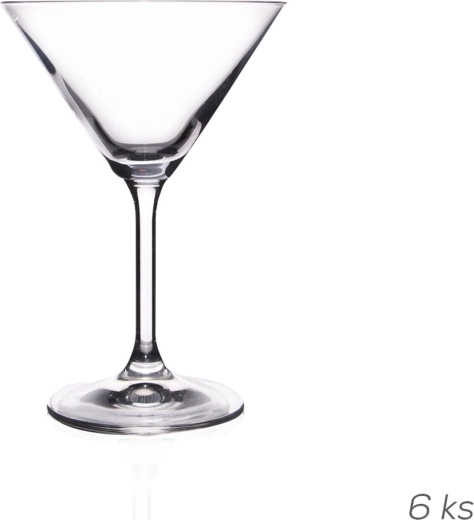 Pahare Lara 0,21 l pentru cocktailuri, 6 buc.