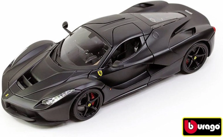 Bburago Ferrari LaFerrari negru mat 1:18