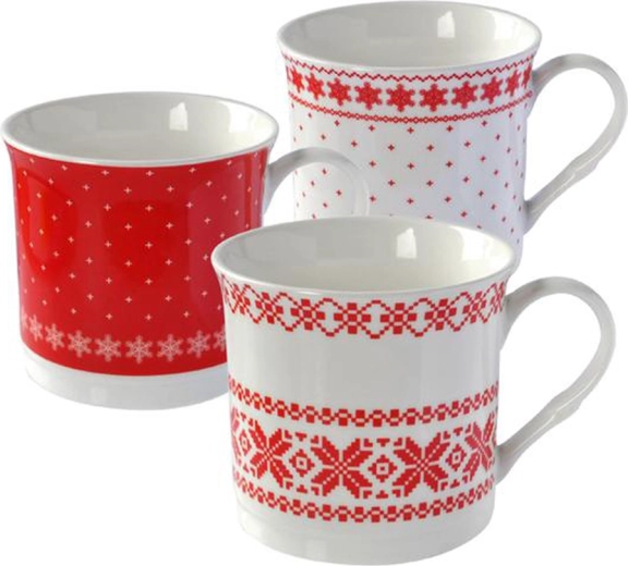 Cană din porțelan cu model norvegian 290 ml TORO