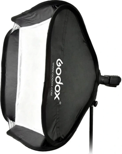 Godox softbox pliabil 80 × 80 cm cu suport S și montură Bowens
