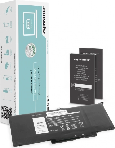 Baterie Movano pentru Dell Latitude 7290, 7390 și 7490 (5800 mAh, 44 Wh)