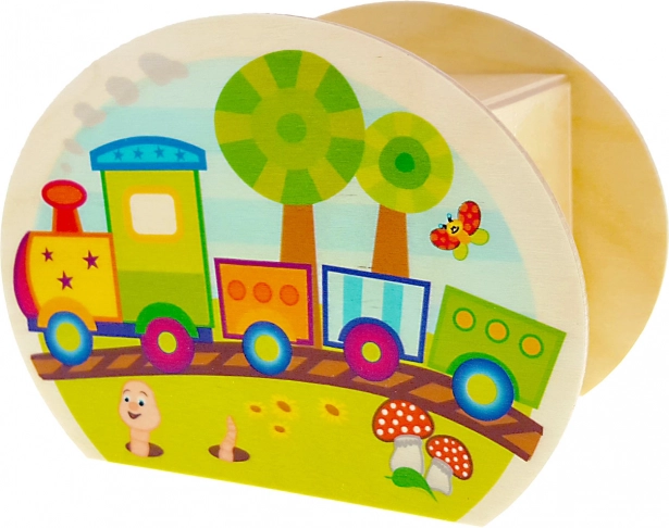 Hess pușculiță de lemn Trenuleț