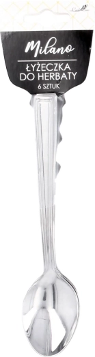Set de lingurițe pentru ceai Milano – 6 buc din oțel inoxidabil