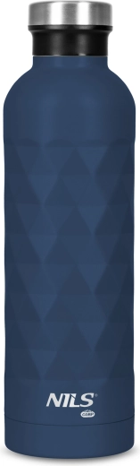 Termosticlă NILS Camp 750 ml albastră