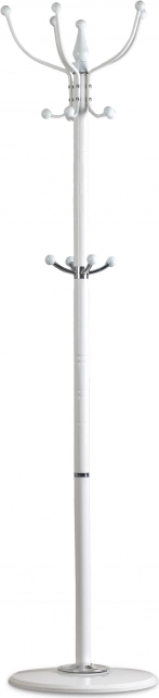 Suport stabil pentru haine alb