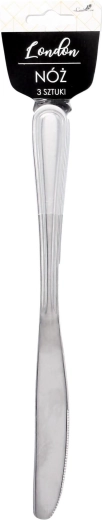 Set de 3 cuțite London din oțel inoxidabil
