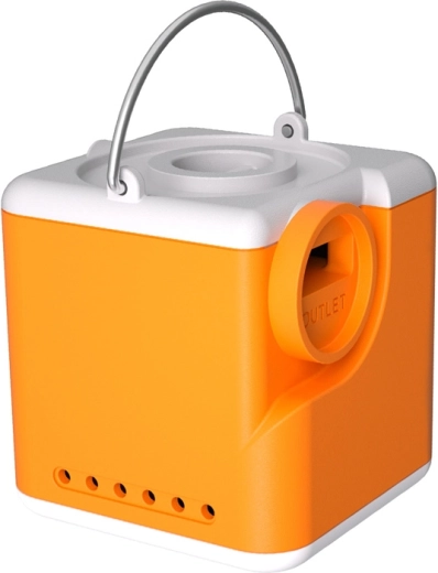 Flextail Nano Pump 5C1 pompă portabilă 3în1 portocalie