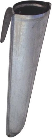 Toc pentru piatră de ascuțit din tablă cu cârlig de agățare