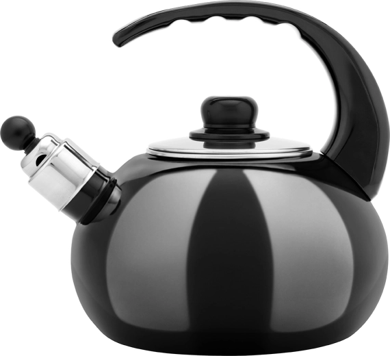 Ceainic emailat 2,5 l negru