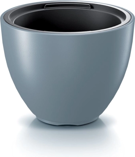 ghiveci rotund cu inserție 56,9 cm gri deschis HEOS