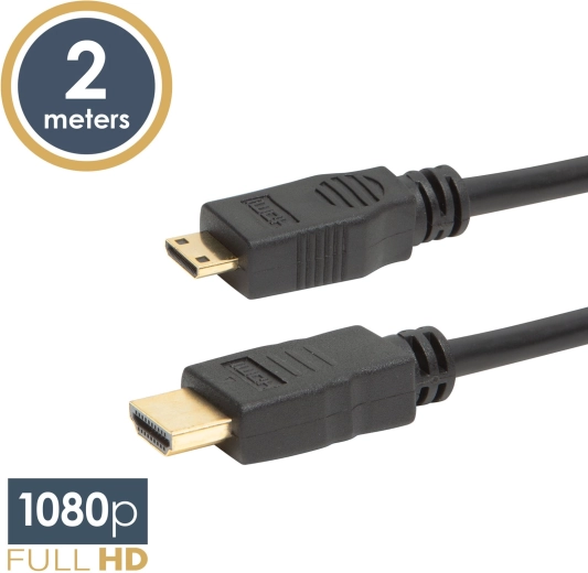 Cablu HDMI mini cu micro HDMI, 2 m