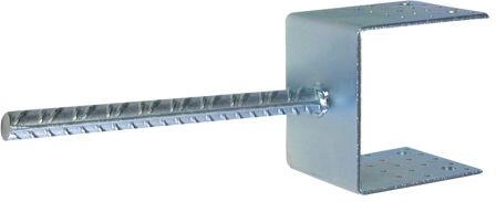 Talpă de ancorare în pământ 70 × 60 mm galvanizată