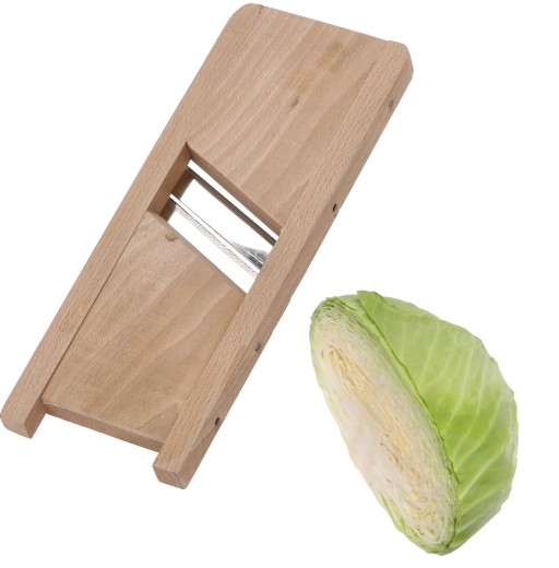 Răzătoare din lemn cu două lame pentru varză 25 × 13 cm