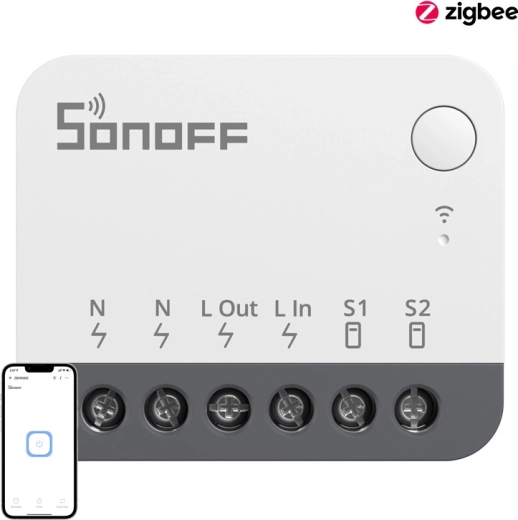 Miniîntrerupător inteligent Zigbee Sonoff ZBMINIR2