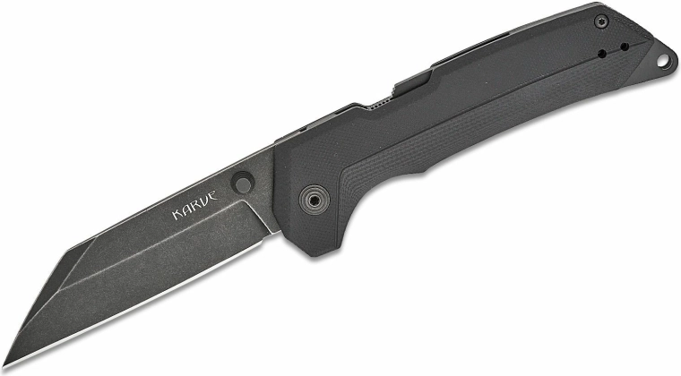 Cold Steel Karve cuțit pliabil 9,5 cm, negru, G10, clip