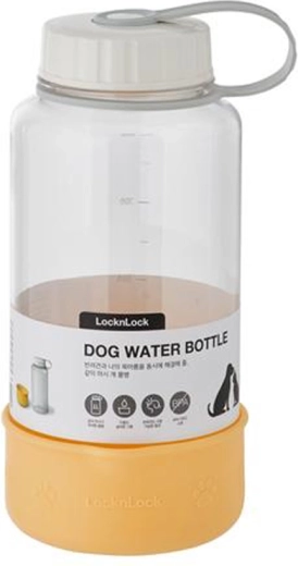 Sticlă de apă din plastic Lock 1 l pentru animale de companie