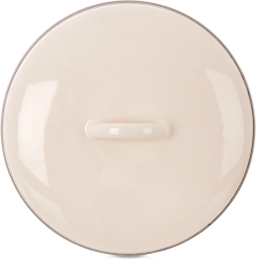Capac emailat crem 23 cm