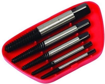 Set extractor pentru șuruburi rupte, 5 piese
