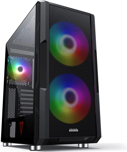 Modecom Volcano Amirani argb carcasă PC neagră