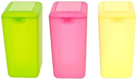 Cutie din plastic cu închidere cu clemă 1,6 l, dreptunghiulară, înaltă