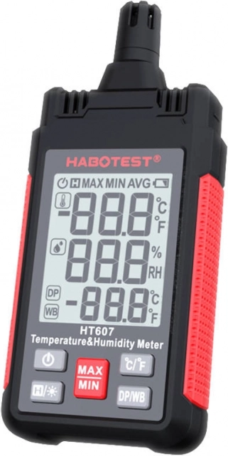 Termometru și higrometru Habotest
