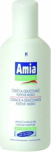 Amia Active lapte de curățare și demachiere pentru față 200 ml