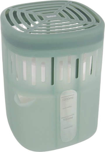 Absorbant de umiditate cu rezervă înlocuibilă 450 g, recipient colector 1 l, verde