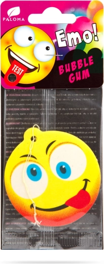 Odorizant auto Paloma Emo Bubble gum 4 g - 1 bucată