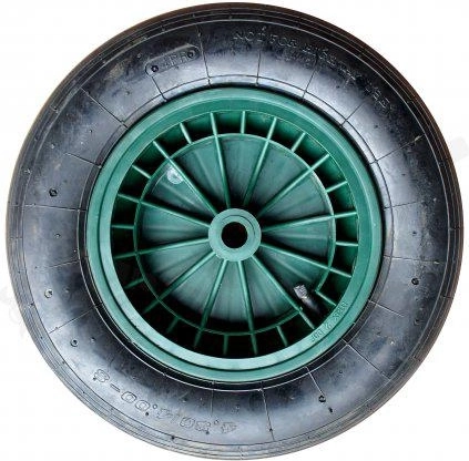 Roată pneumatică LIVEX verde 390 × 90 mm