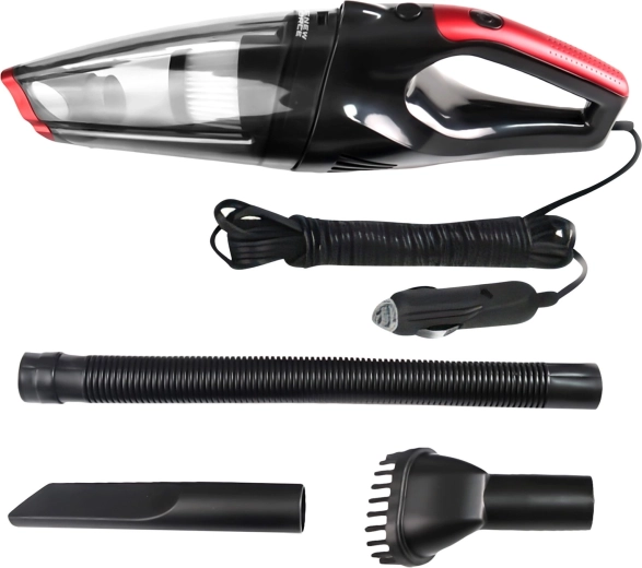 Aspirator auto de mână Renew Force 100 W cu filtru HEPA și lumină LED