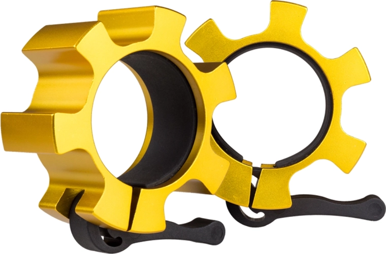 Coliere cu eliberare rapidă pentru halteră olimpică 50 mm – aurii HMS ZG1500