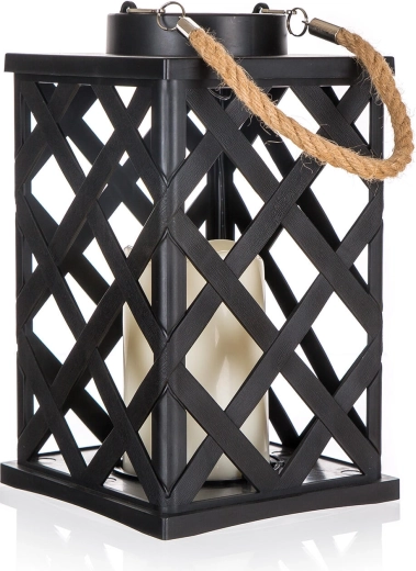 Felinar solar de grădină Cross 14 × 14 × 24 cm